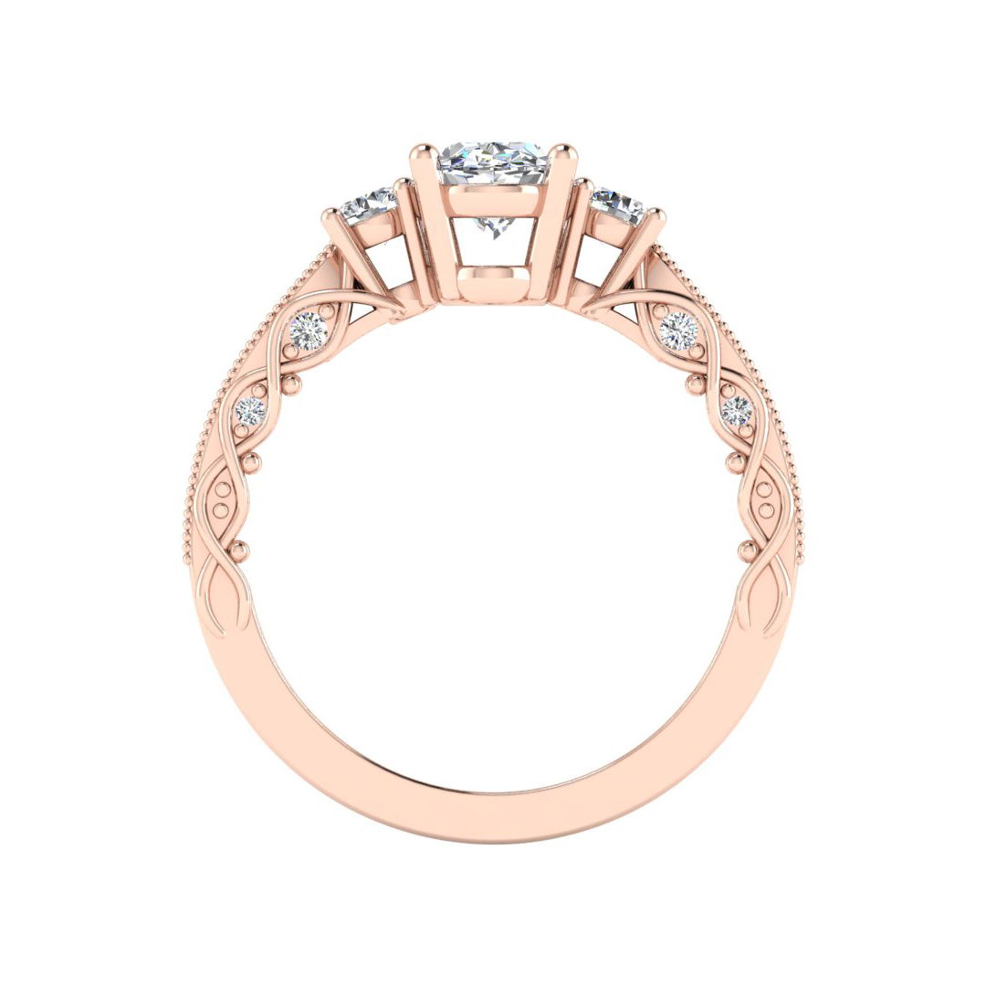 Ariyah Accented Engagement Ring